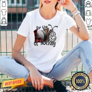 Alternative view of Awesome Love For The Of Hockey Shirt