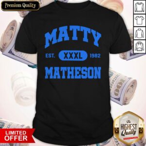 Awesome Matty XXXL Matheson 1982 Shirt