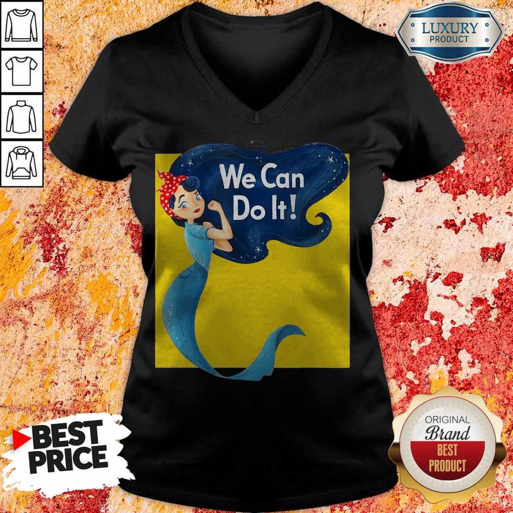 Awesome Mermaid We Can Do It Shirt - Image 2