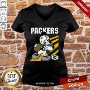 Alternative view of Awesome Mickey Mouse Green Bay Packers Shirt