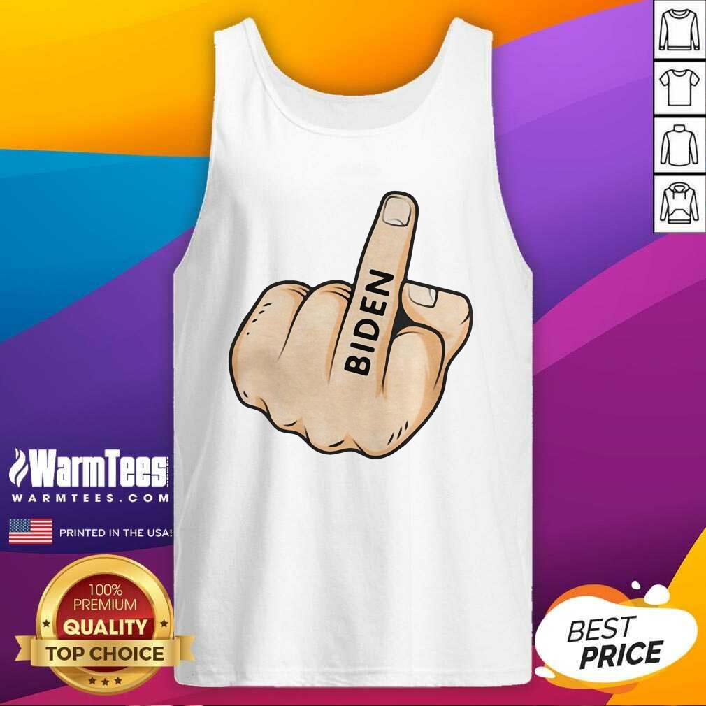 Awesome Middle Finger Fuck Biden Shirt - Image 4