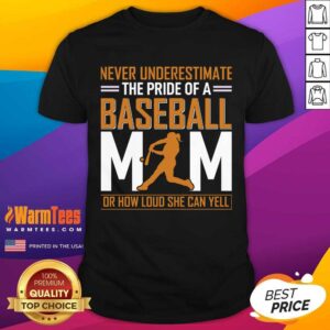 Awesome MIM De Baseball Quel Point Elle Peut Crier Fort Tata Shirt