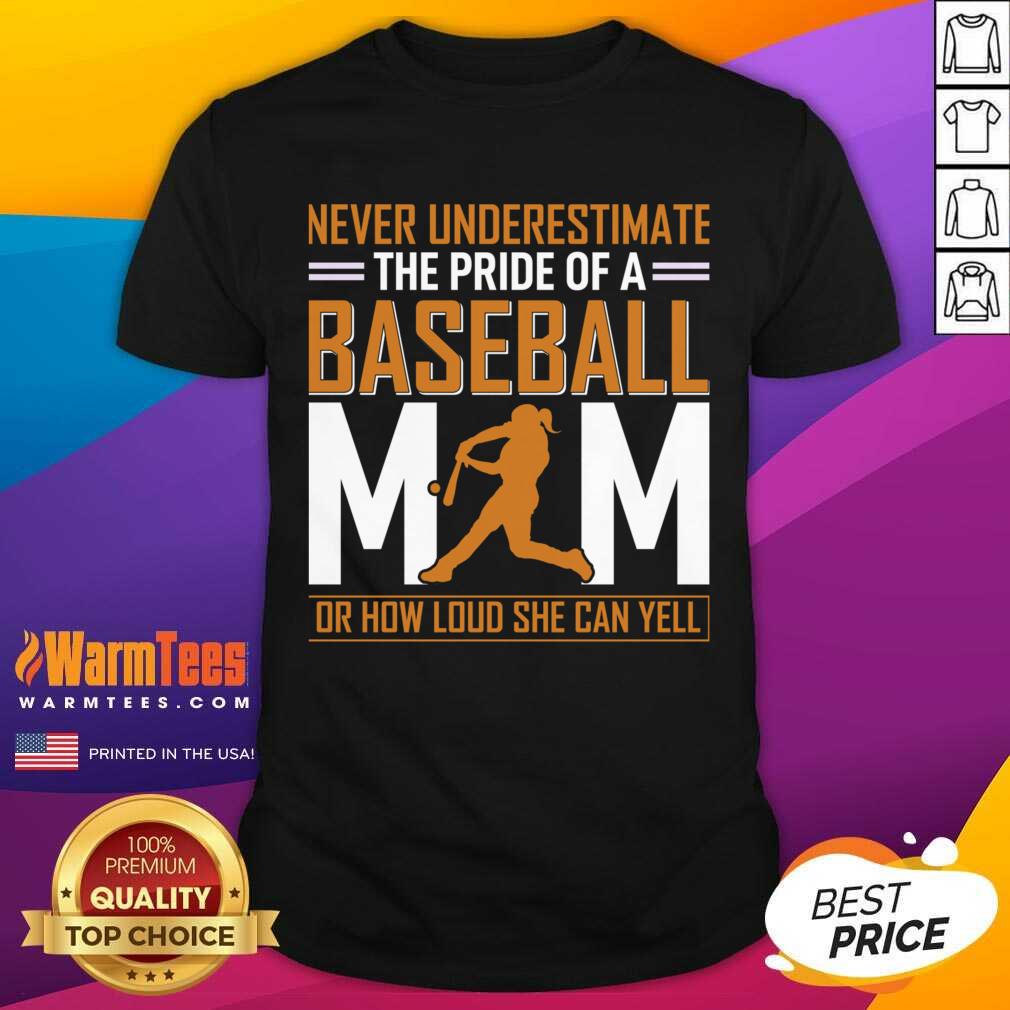 Awesome MIM De Baseball Quel Point Elle Peut Crier Fort Tata Shirt