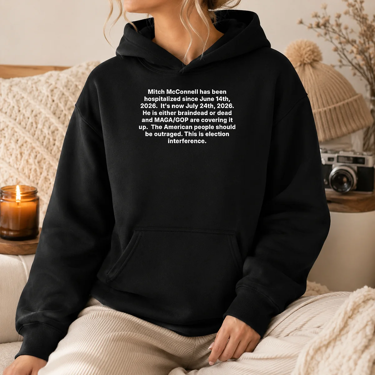 Awesome Mitch Mcconnell Has Been Hospitalized Since June 14th 2026 Shirt