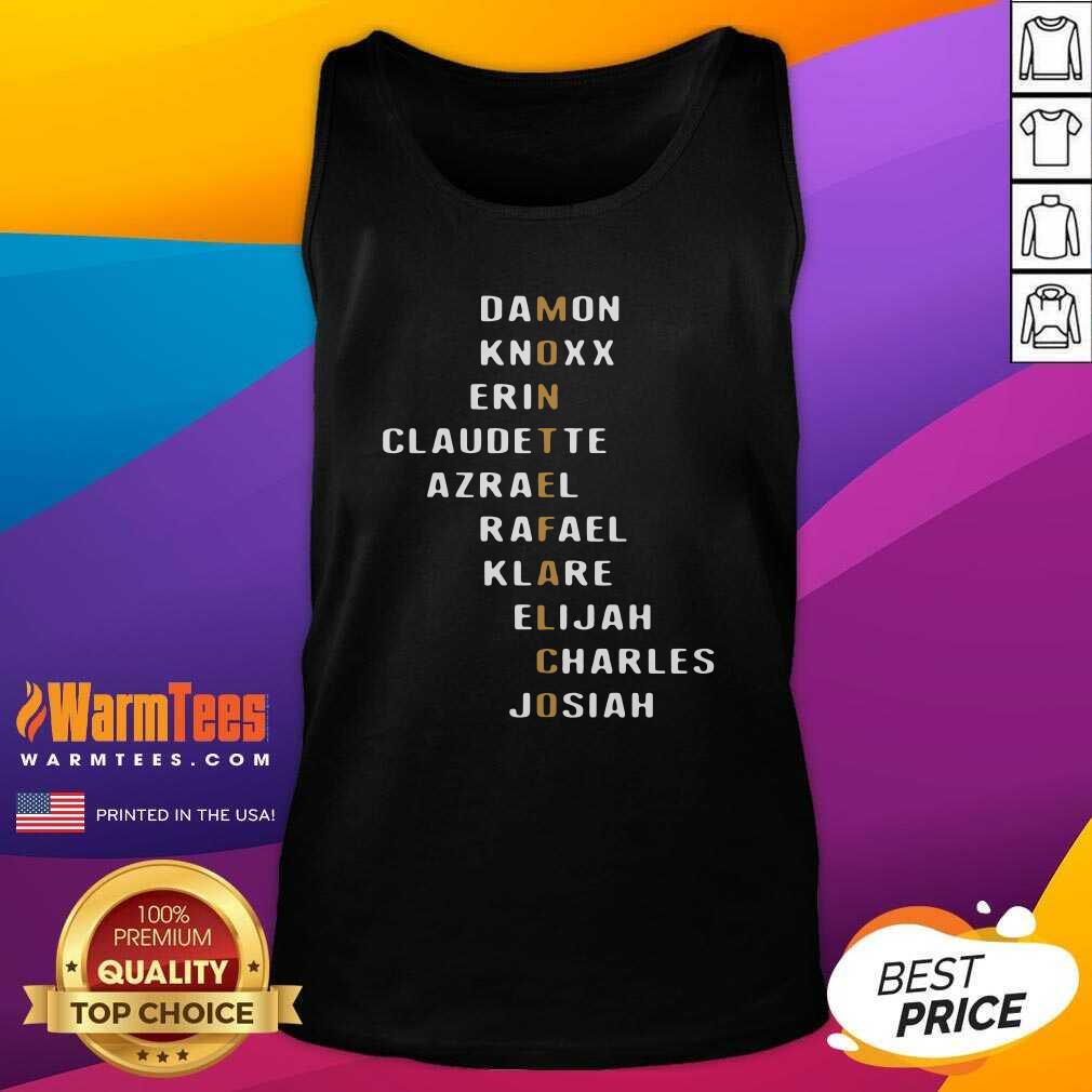 Awesome Montefalco Damon Knoxx Erin Claudette Azrael Tee Shirt - Image 4