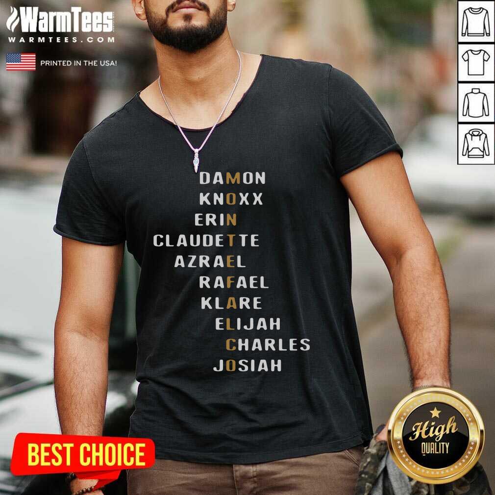 Awesome Montefalco Damon Knoxx Erin Claudette Azrael Tee Shirt - Image 5