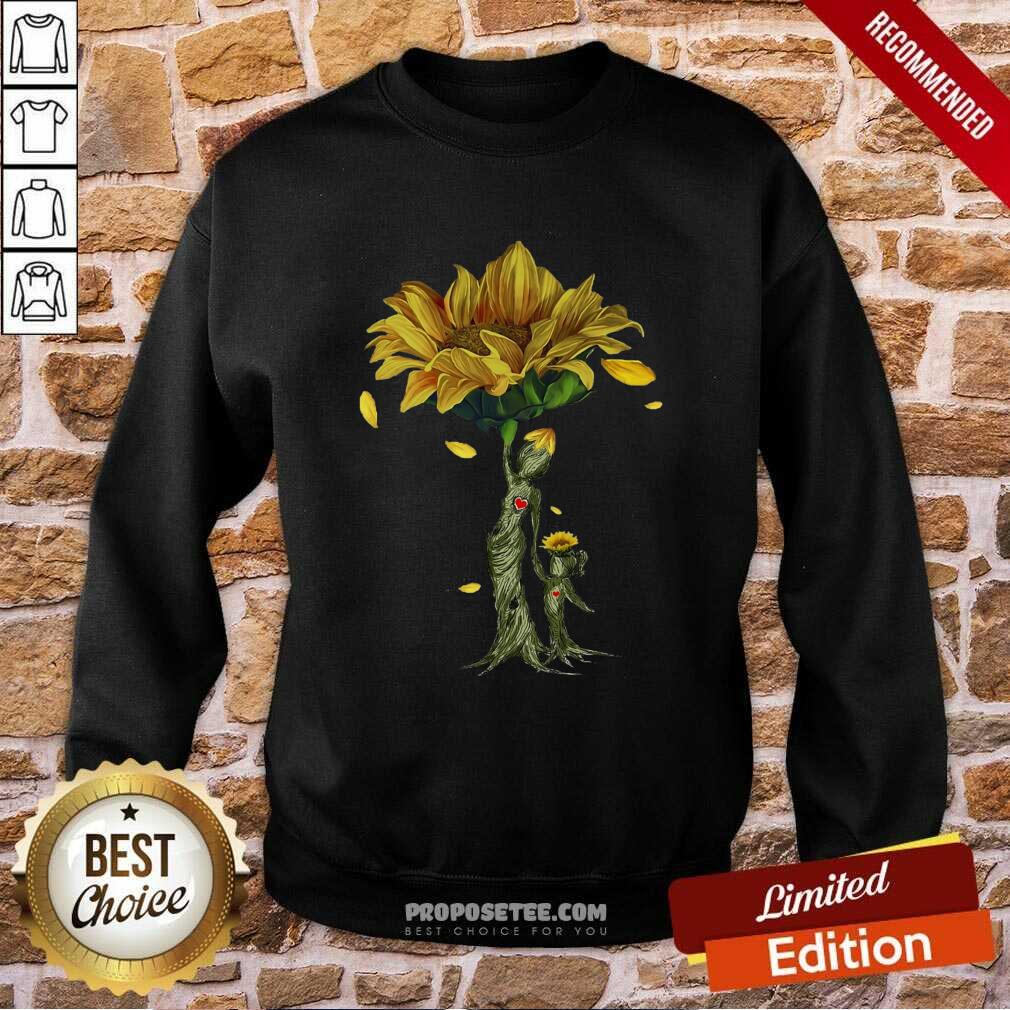 Awesome Mother Daughter Sunflower Shirt - Image 4