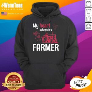 Alternative view of Awesome My Heart Belongs To As Farmer Shirt