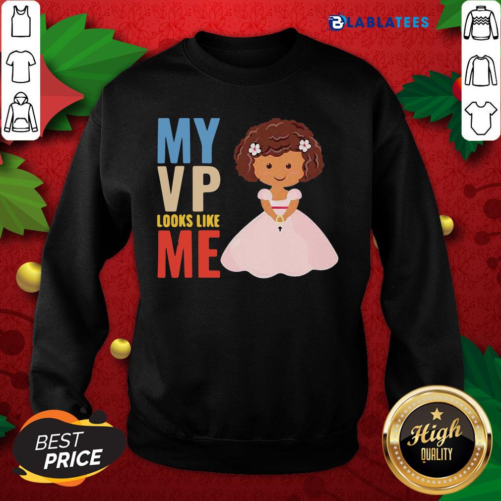 Awesome My Vp People Life Me Ladies Vintage Election Shirt - Image 2