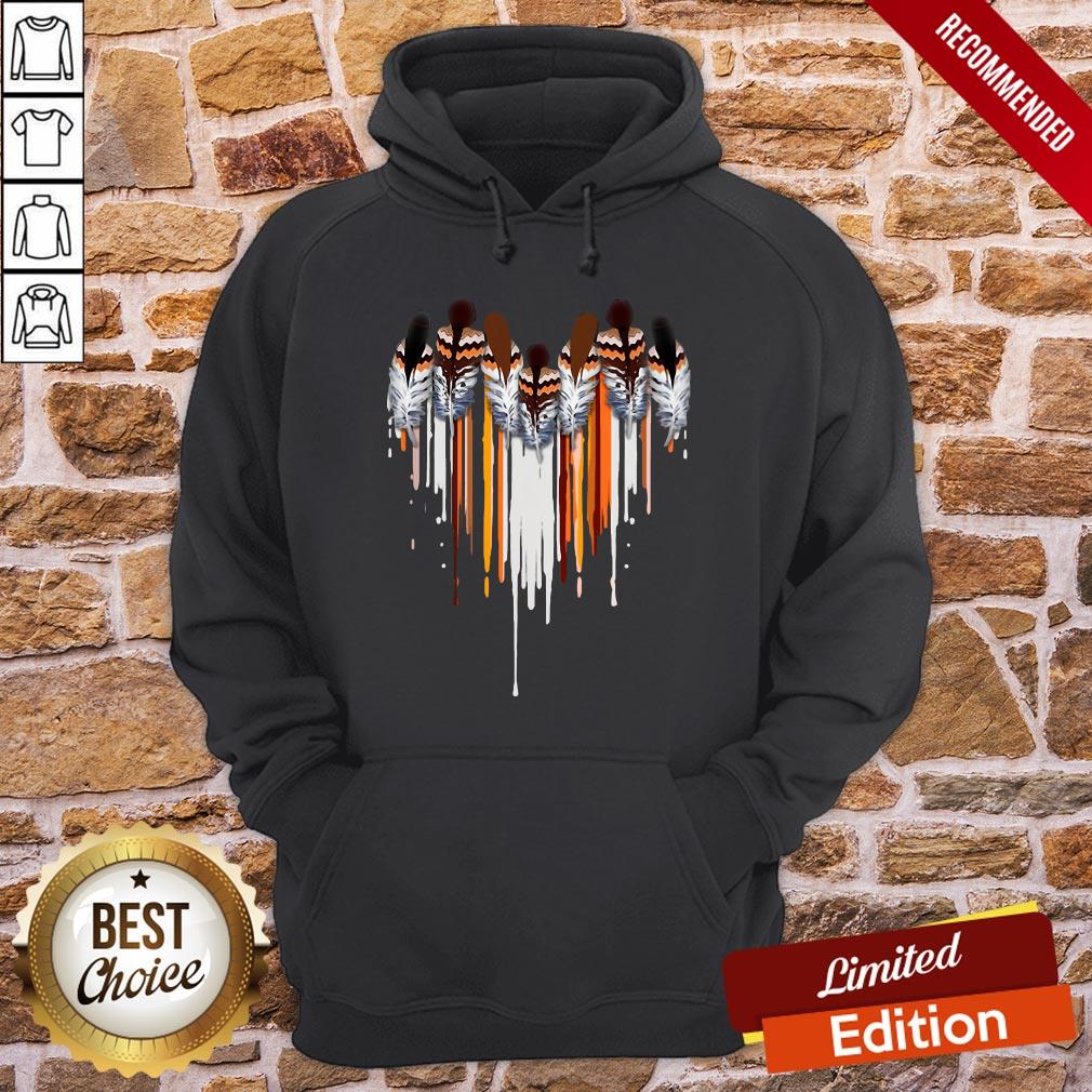 Awesome Native American Heart Shirt - Image 5
