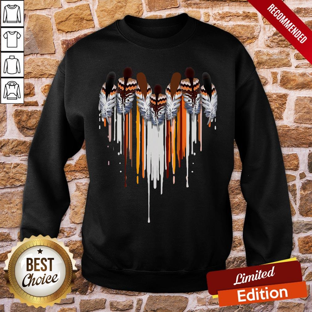 Awesome Native American Heart Shirt - Image 4
