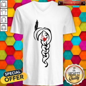 Alternative view of Awesome Native American Red Hand Shirt