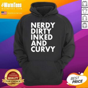 Alternative view of Awesome Nerdy Dirty Inked And Curvy Shirt