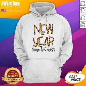 Alternative view of Awesome New Year Same Hot Mess 2021 Eve Party Leopard Shirt