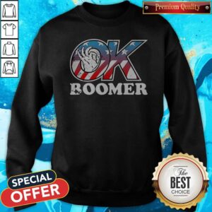 Alternative view of Awesome OK Boomer Shirt