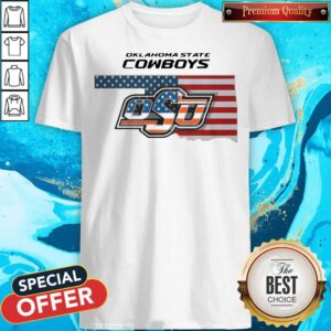 Awesome Oklahoma State Cowboys Osu American Flag Shirt