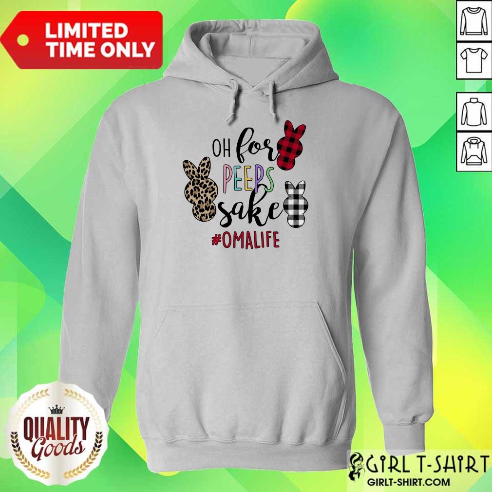 Awesome Omalife Oh For Peeps Sake Bunny Shirt - Image 3