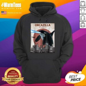 Alternative view of Awesome Orcazilla Killer Whale Orca Lovers Shirt