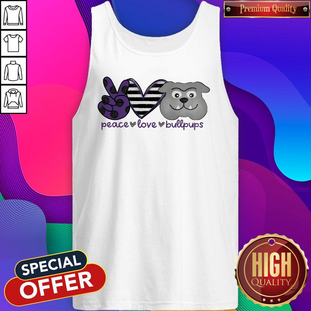 Awesome Peace Love Bullpups Shirt - Image 4