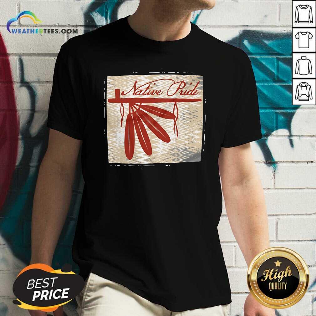 Awesome Peace Pipe Native Pride Shirt - Image 3