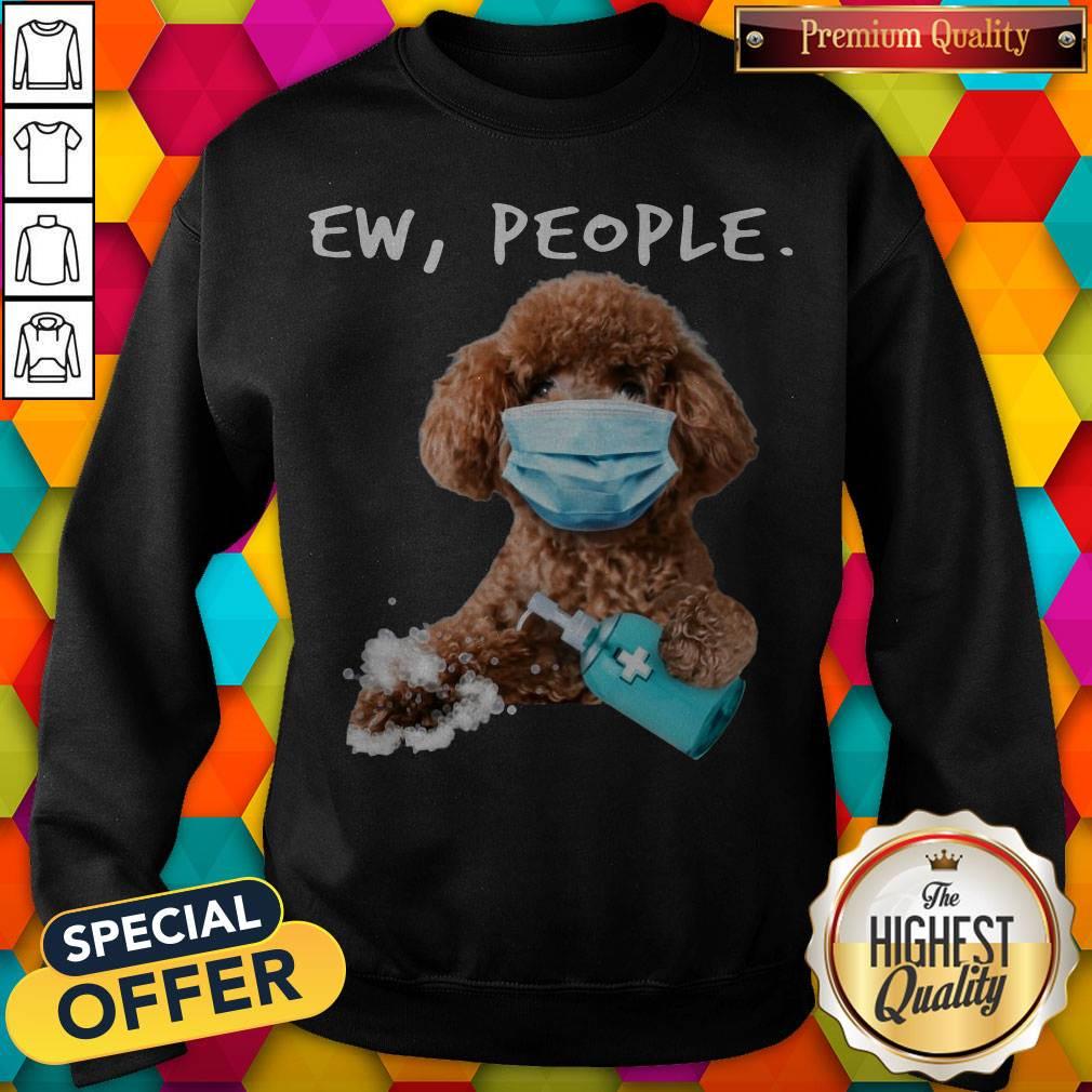 Awesome Poodle Face Mark Ew People Shirt - Image 4