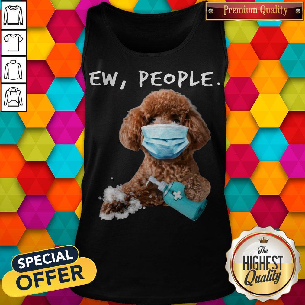 Awesome Poodle Face Mark Ew People Shirt - Image 3