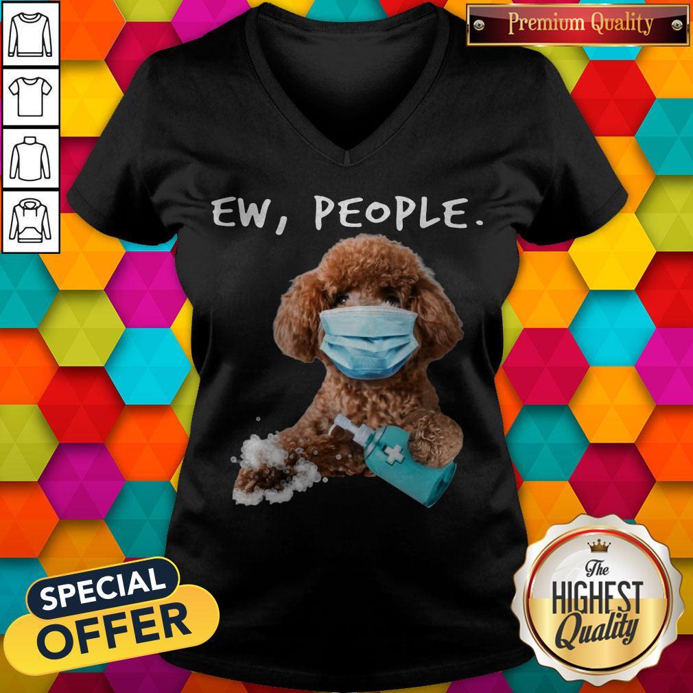 Awesome Poodle Face Mark Ew People Shirt - Image 2