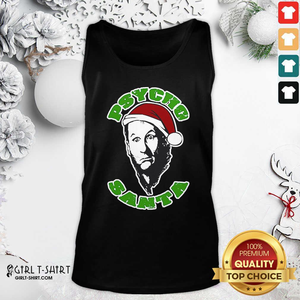 Awesome Psycho Santa Christmas Shirt - Image 3