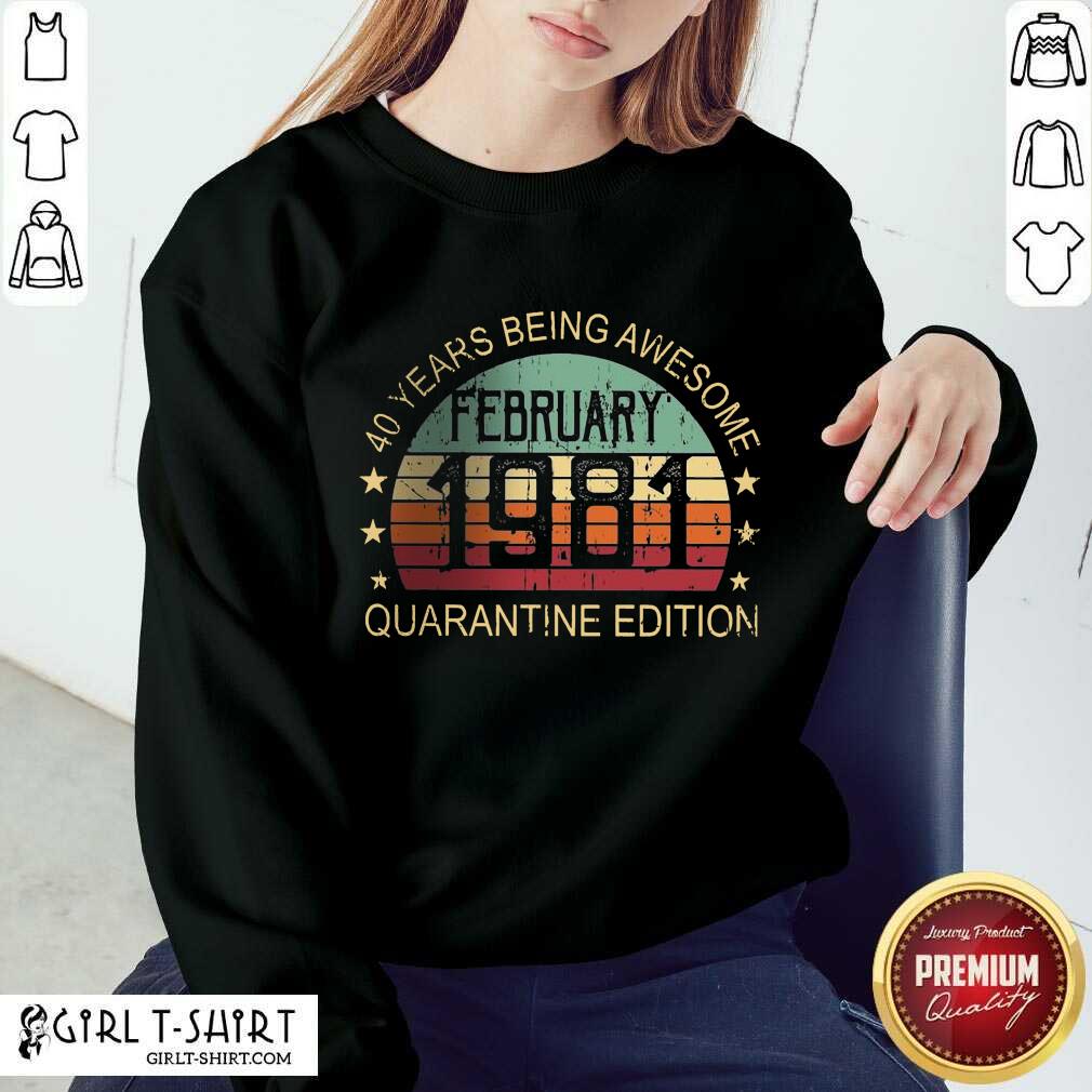 Awesome Quarantine February 1981 Shirt - Image 5