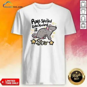 Awesome Rats Spelled Backward Is Star Shirt
