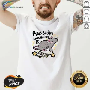 Alternative view of Awesome Rats Spelled Backward Is Star Shirt