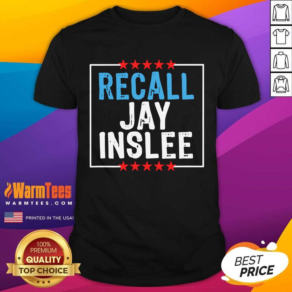 Awesome Recall Jay Inslee Stars Election Shirt