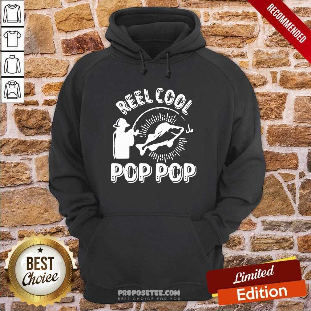 Awesome Reel Cool Pop Pop Shirt Fisherman Christmas Fathers Day Shirt - Image 5