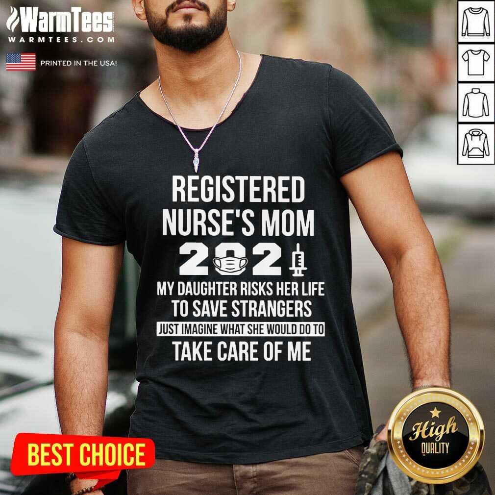Awesome Registered Nurse Mom 2021 Care Shirt - Image 3