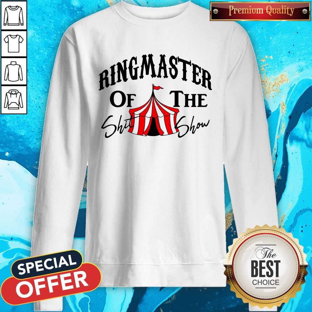 Awesome Ringmaster Of The Shit Show Shirt - Image 2