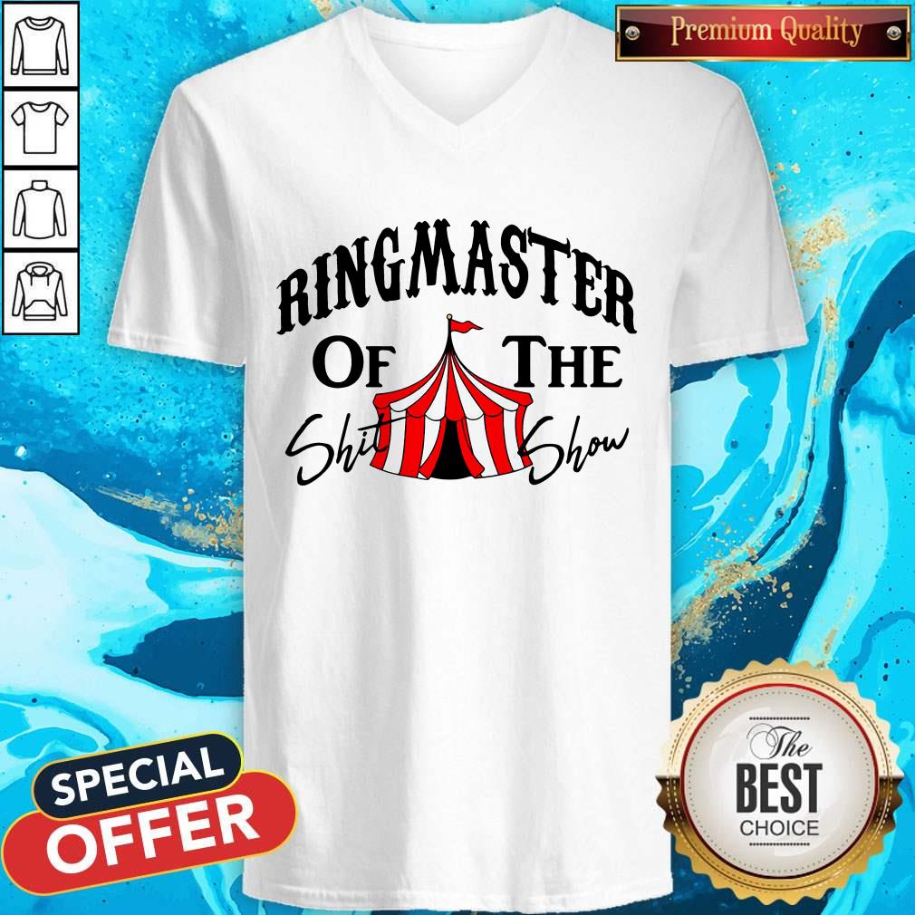 Awesome Ringmaster Of The Shit Show Shirt - Image 3