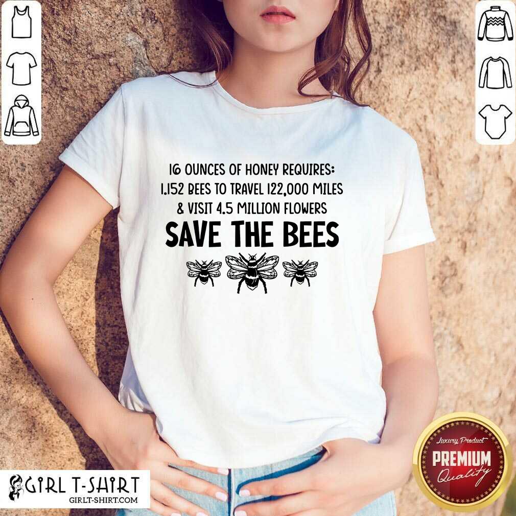 Awesome Save The Bees Shirt
