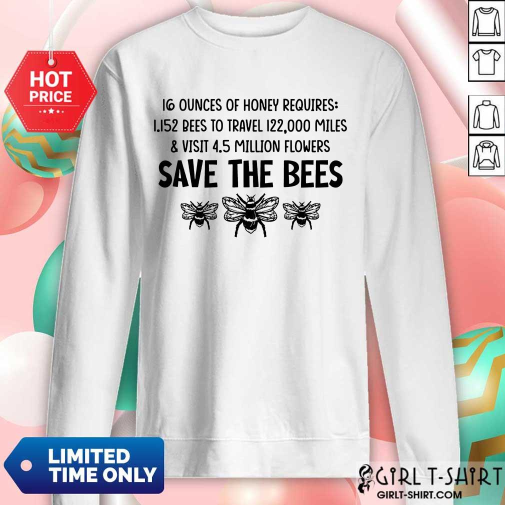 Awesome Save The Bees Shirt - Image 4