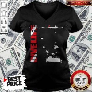 Alternative view of Awesome Scuba Diving Dive Life Shirt