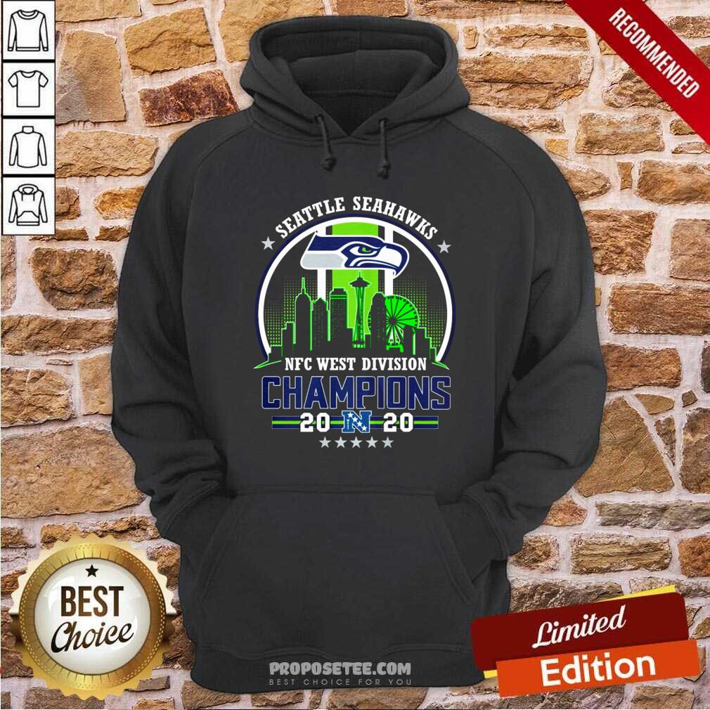Awesome Seattle Seahawks Nfc West Division Champions 2020 Shirt - Image 2