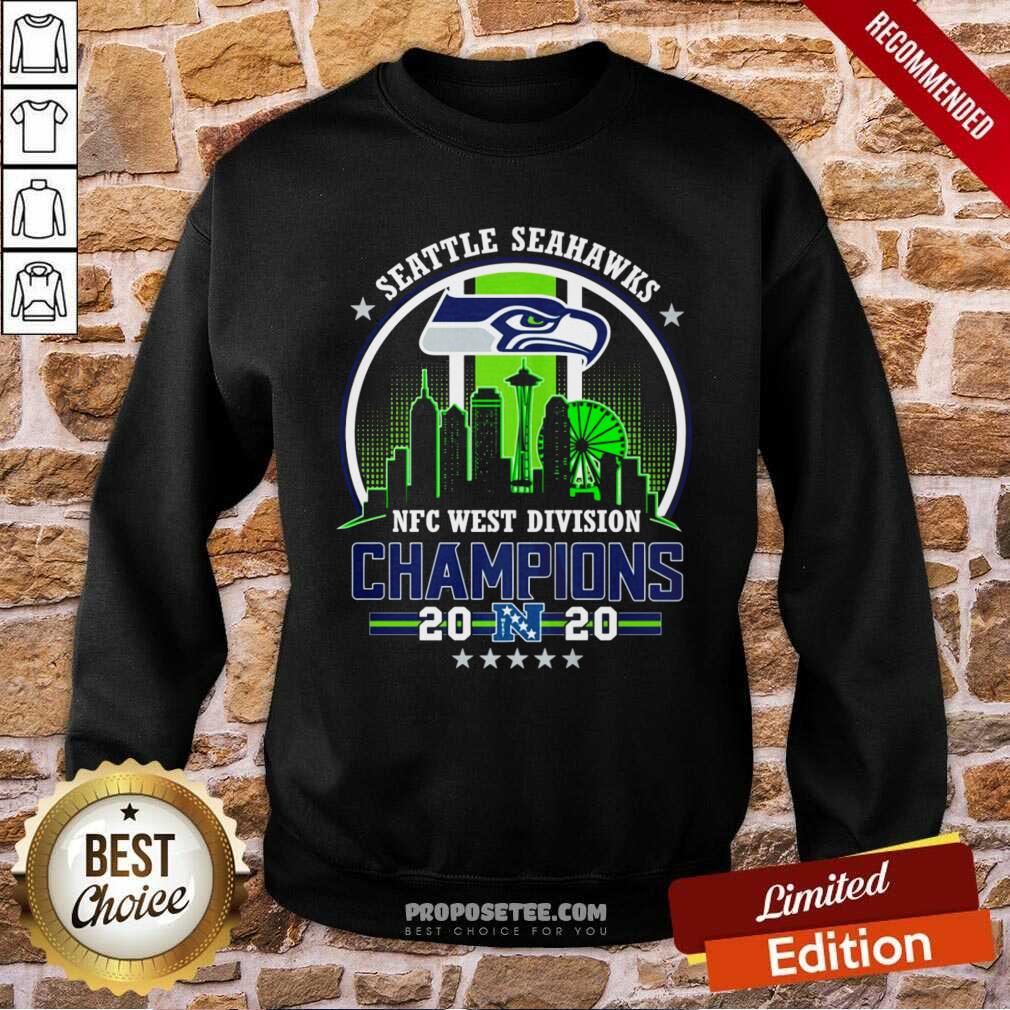 Awesome Seattle Seahawks Nfc West Division Champions 2020 Shirt - Image 5