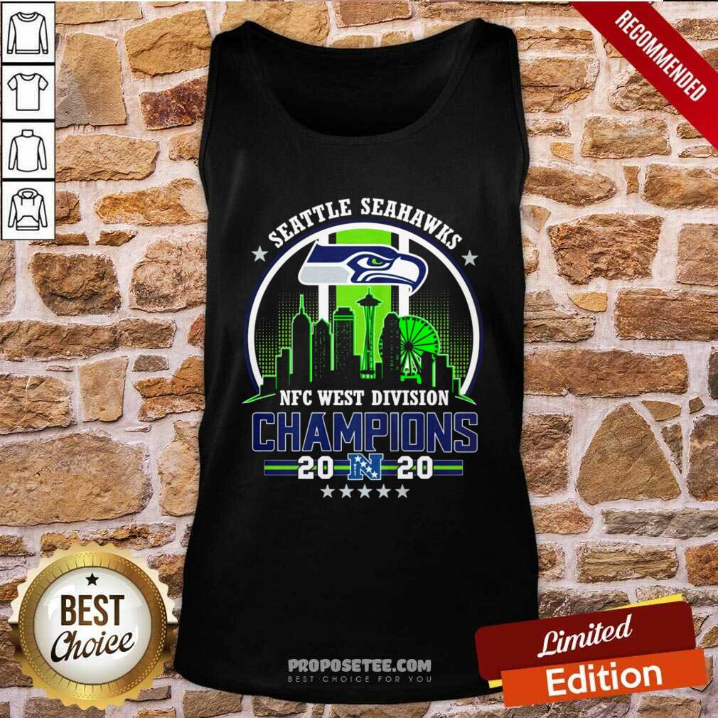 Awesome Seattle Seahawks Nfc West Division Champions 2020 Shirt - Image 4