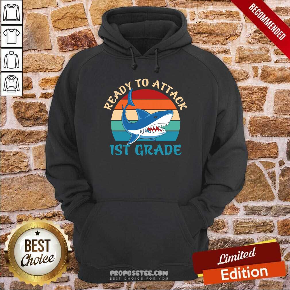 Awesome Shank Ready To Attack 1st Grade Vintage Shirt - Image 2