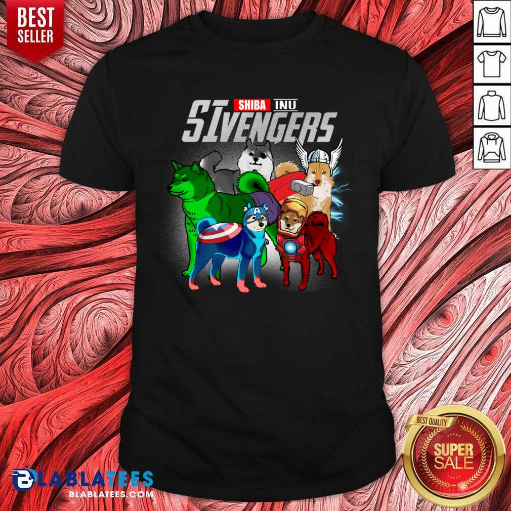 Awesome Shiba Inu Marvel Avengers SIvengers Shirt