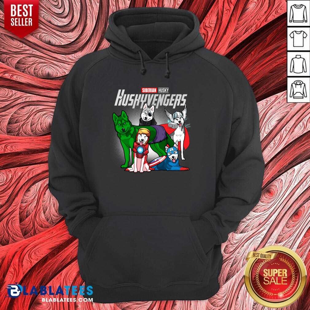Awesome Siberian Husky Marvel Avengers Huskyvengers Shirt - Image 5
