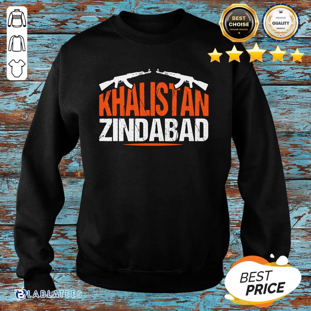 Awesome Sikh Khalistan Zindabad Singh Punjabi Shirt - Image 2
