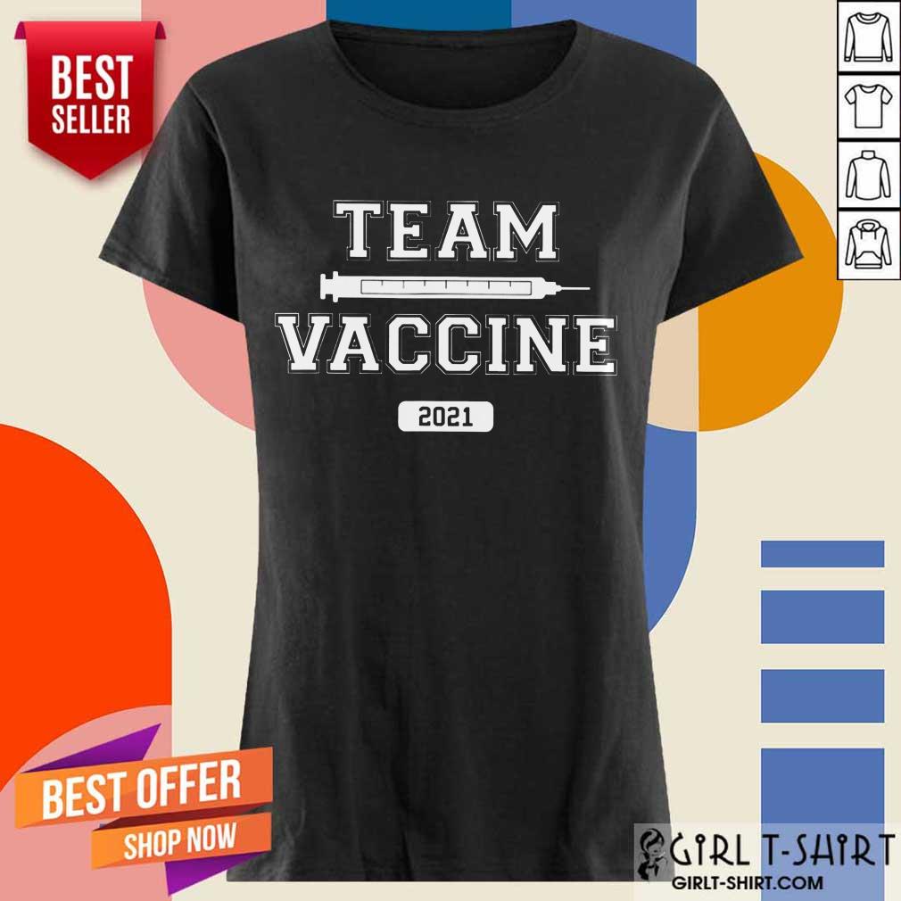 Awesome Team Vaccine 2021 Shirt - Image 3