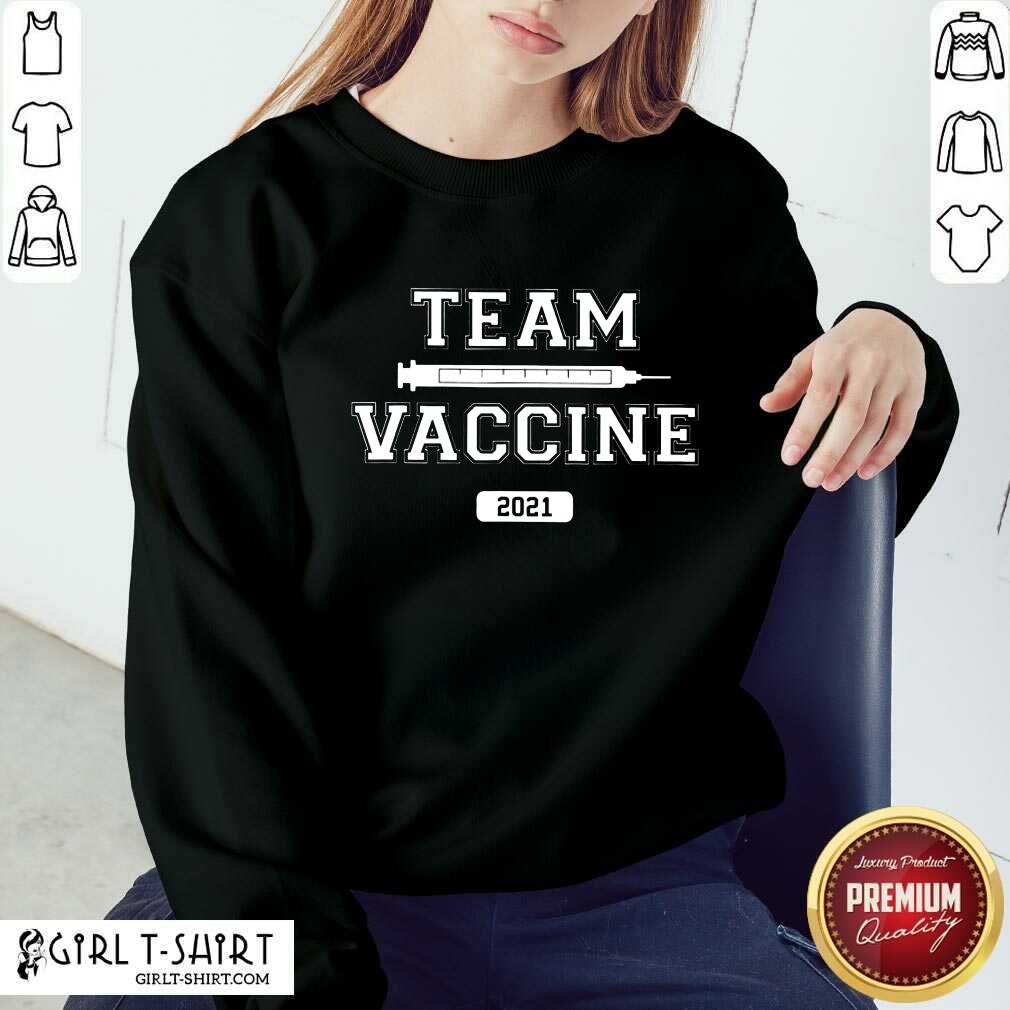 Awesome Team Vaccine 2021 Shirt - Image 5