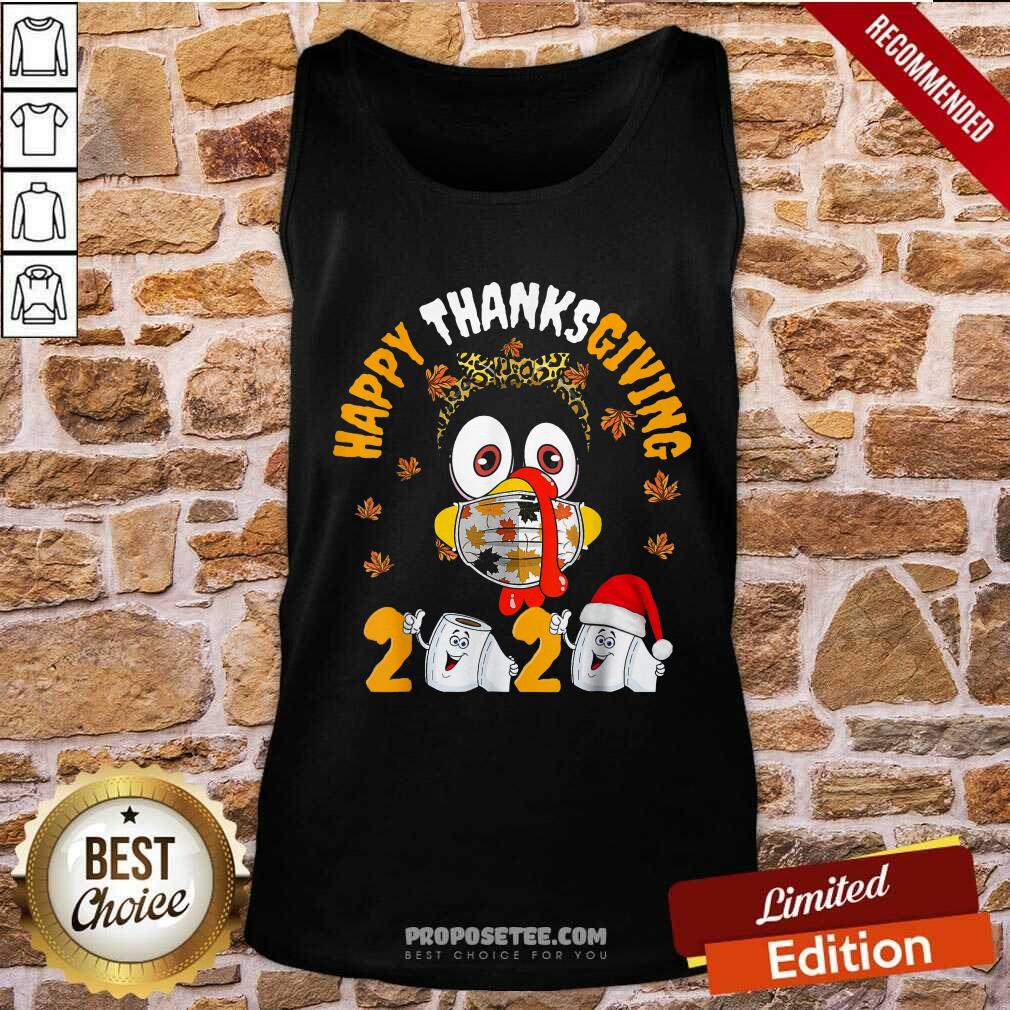 Awesome Thanksgiving 2020 Toilet Paper Turkey Face Mask Quarantine Shirt - Image 4