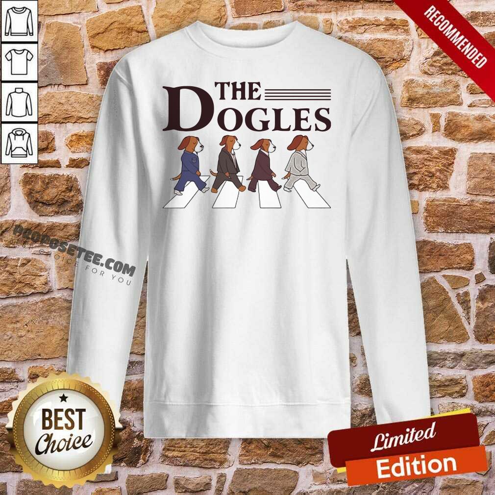 Awesome The Dogles Abbey Road Shirt - Image 4